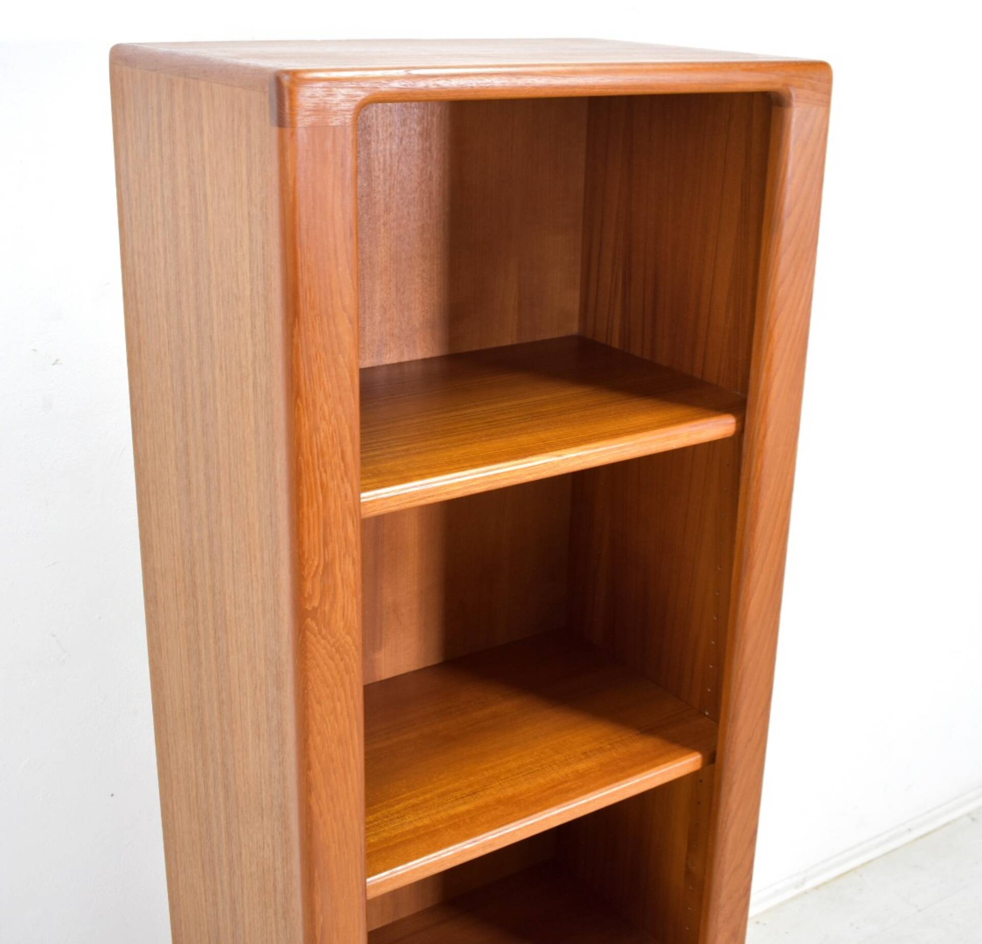 Highboard by Burchardt Nielsen 1960s Denmark Teak Vinyl Shelv