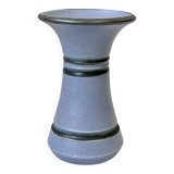 Vase de Knights of Tintagel en céramique grès bleu 1960 -70 soliflore