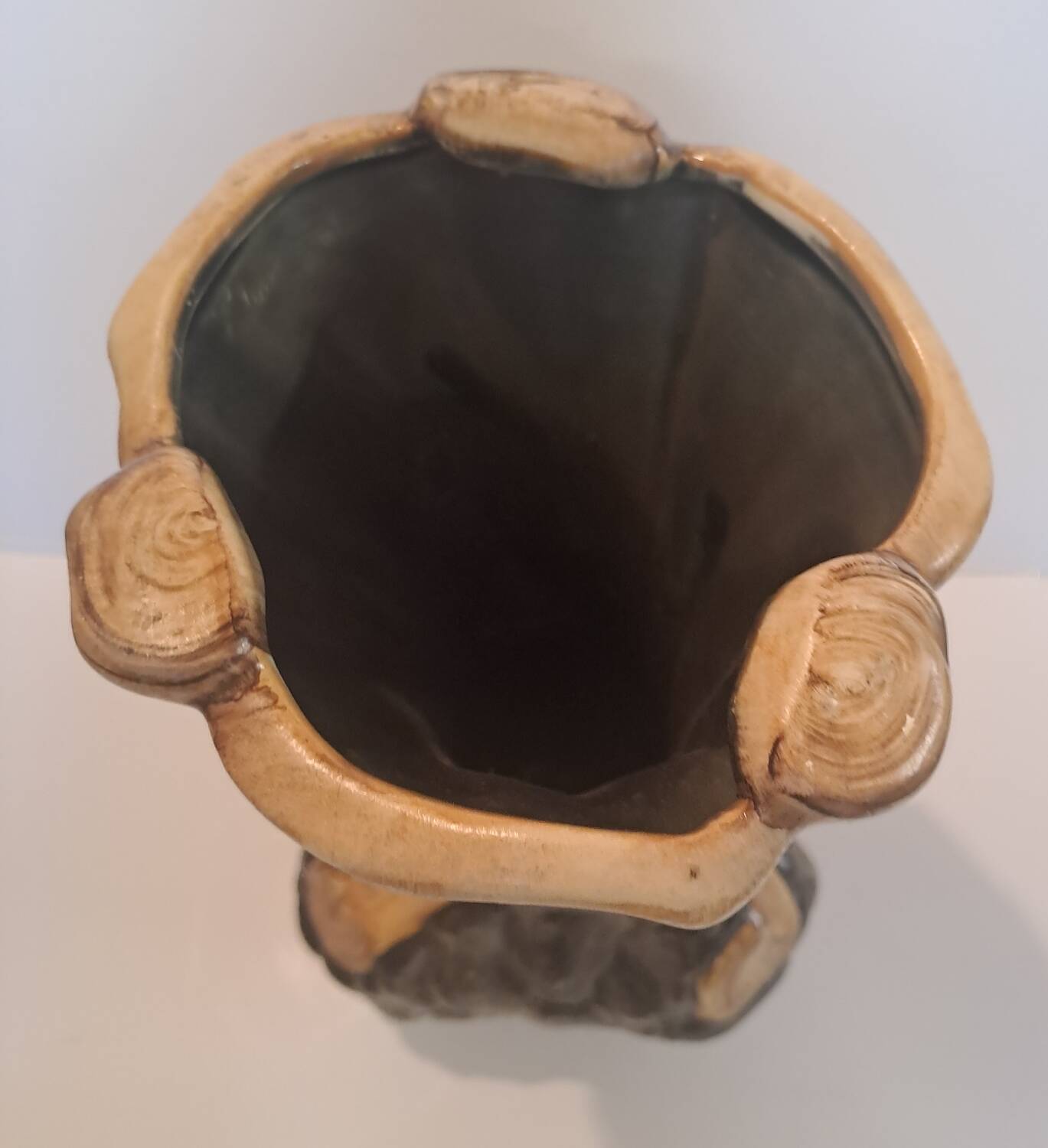 Cérart Monaco faux wood vase