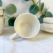 St Amand 10-person coffee service – Vintage white and gold porcelain
