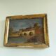 Tableau , peinture , huile sur bois