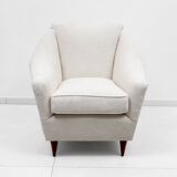 Pair of Ico Parisi MidCentury Modern Italian Armchairs for Ariberto Colombo