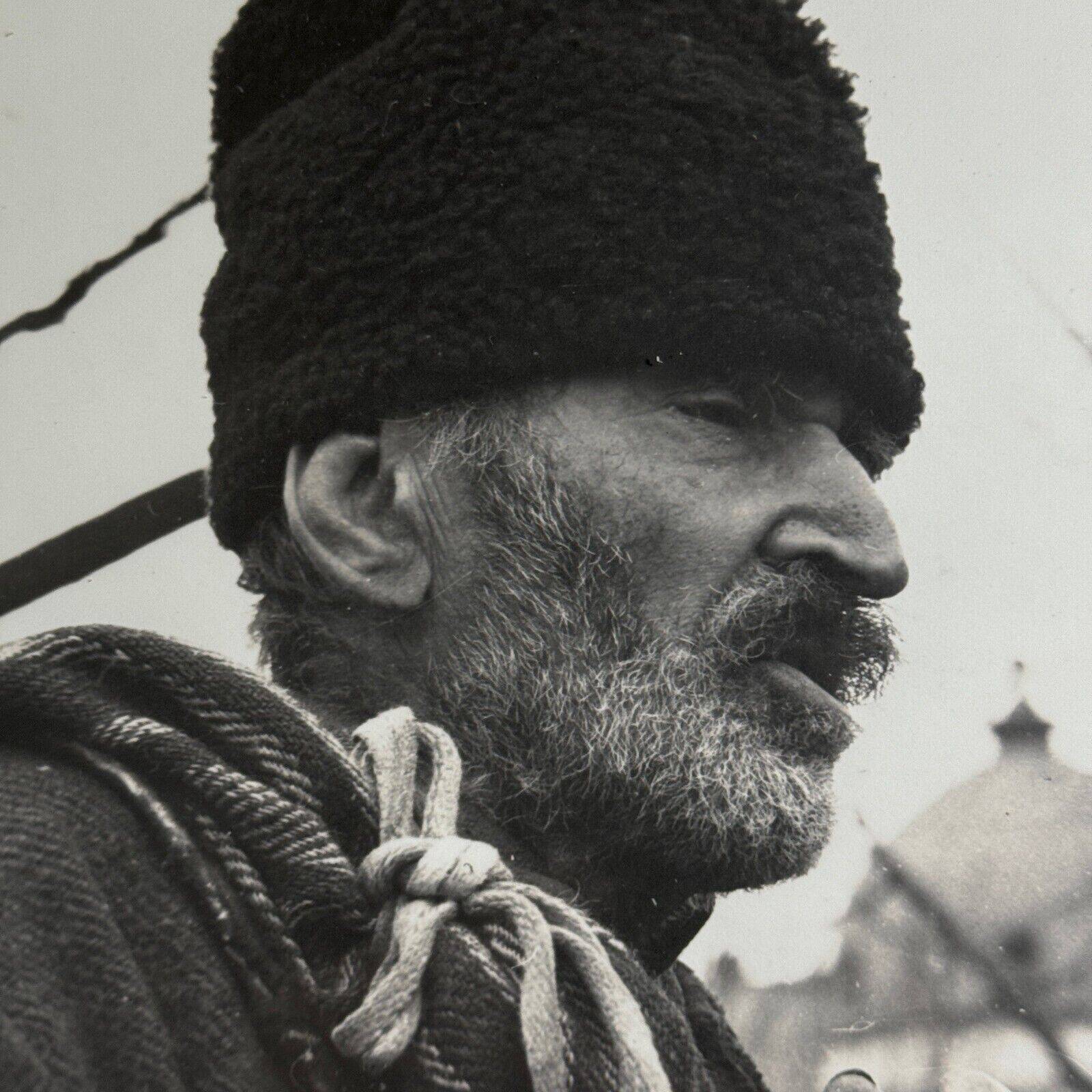 Artistic photo signed by Gheorge Rizeanu XXth 2 Romanian men