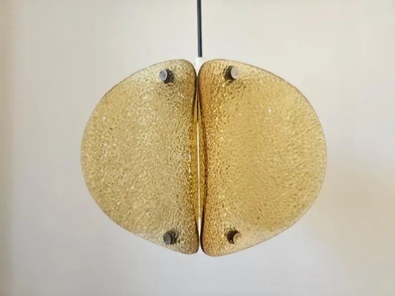 Very Rare Midcentury Glass Pendant, Germany, 1960s