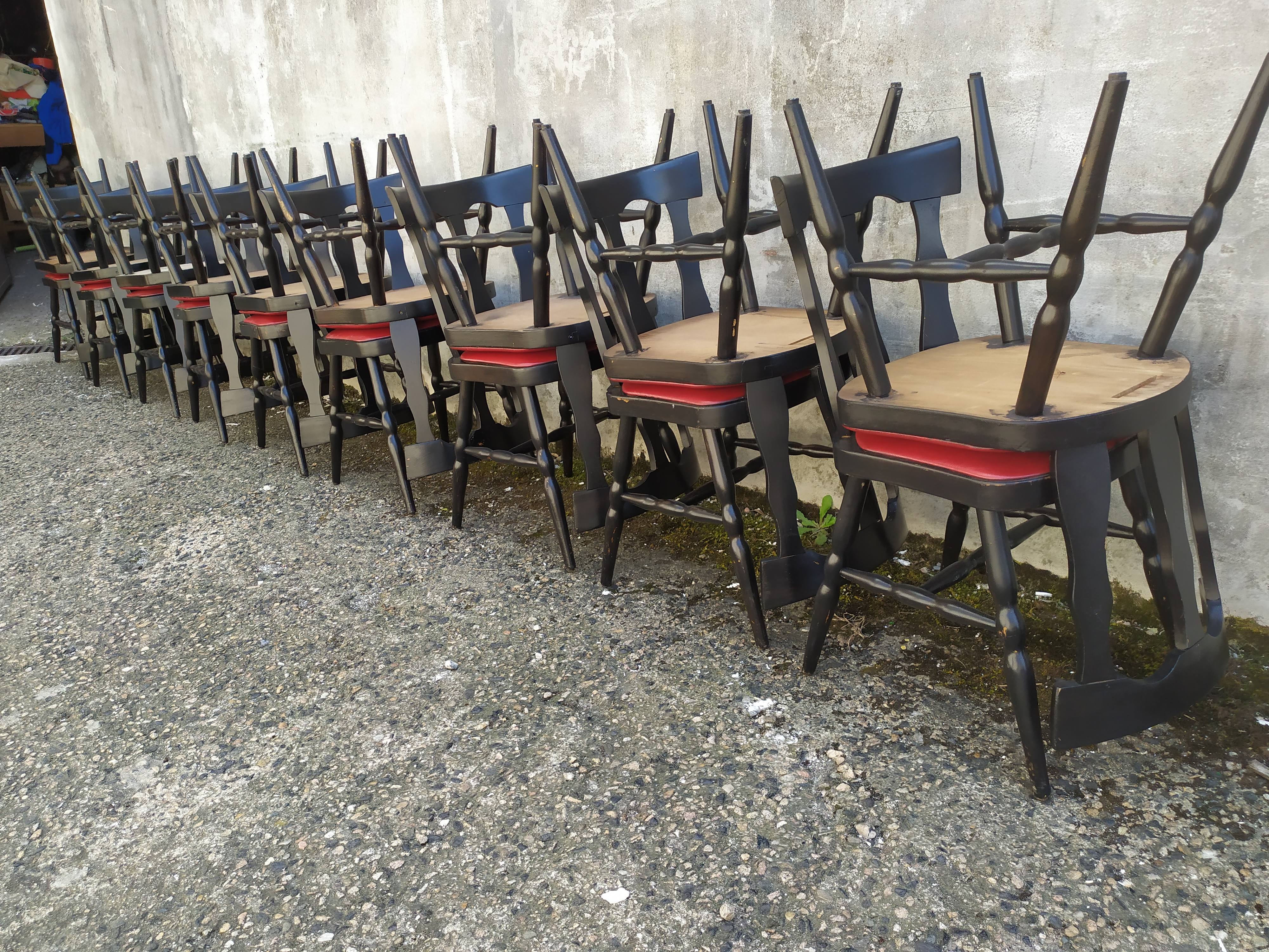 40 Baumann saloon bistro chairs