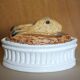 Pillivuyt terrine, serving dish, Pillivuyt porcelain, gratin dish