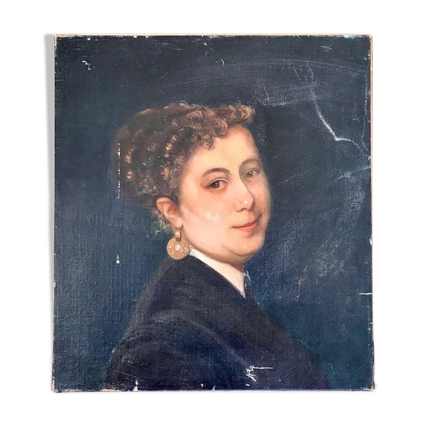 Portrait of woman 19th-century French school