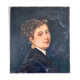 Portrait de femme Ecole française du XIXe siècle