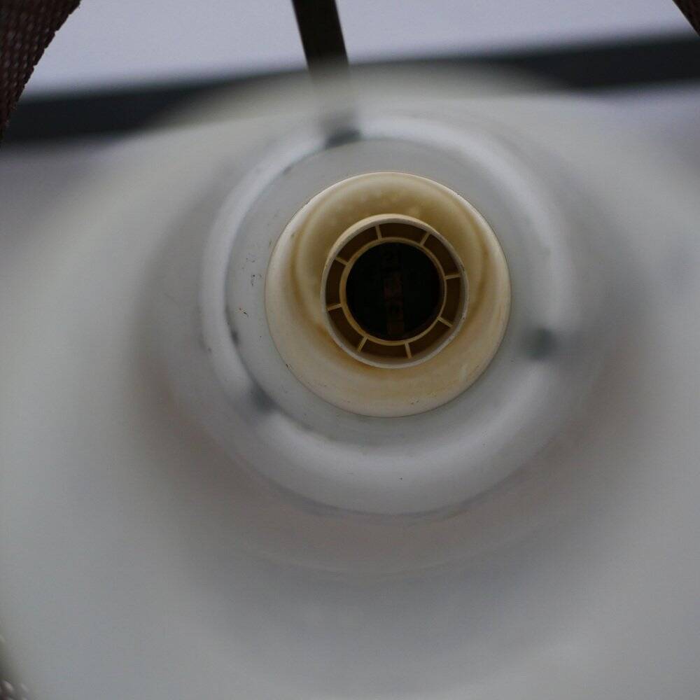 Ceiling light in the style of Mathieu Matégot, 1950s.