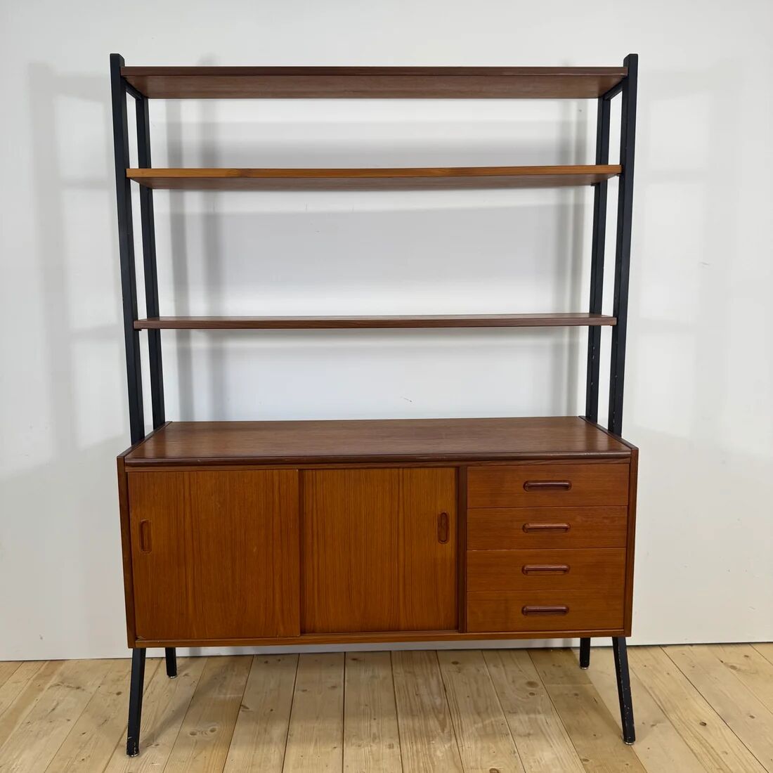 Danish teak library, 1960