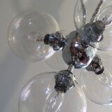 Sputnik chandelier of the 1970s by Massive Belgium