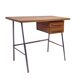 Petit bureau vintage en bois et métal