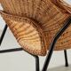 Rattan Lounge Chair by P.J. Muntendam for Gebr. Jonkers Netherlands 1954