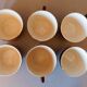 Lot 6 cups of Villeroy & Boch lunch made in Luxembourg