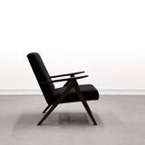 Mid Century Easy Chair Model B - 310 Var in Black Buckle