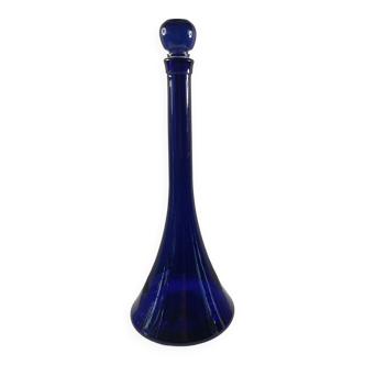 Carafe bleue vintage