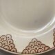 Art Deco flat plates St Amand