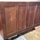 Art Nouveau buffet in carved oak with vine decoration