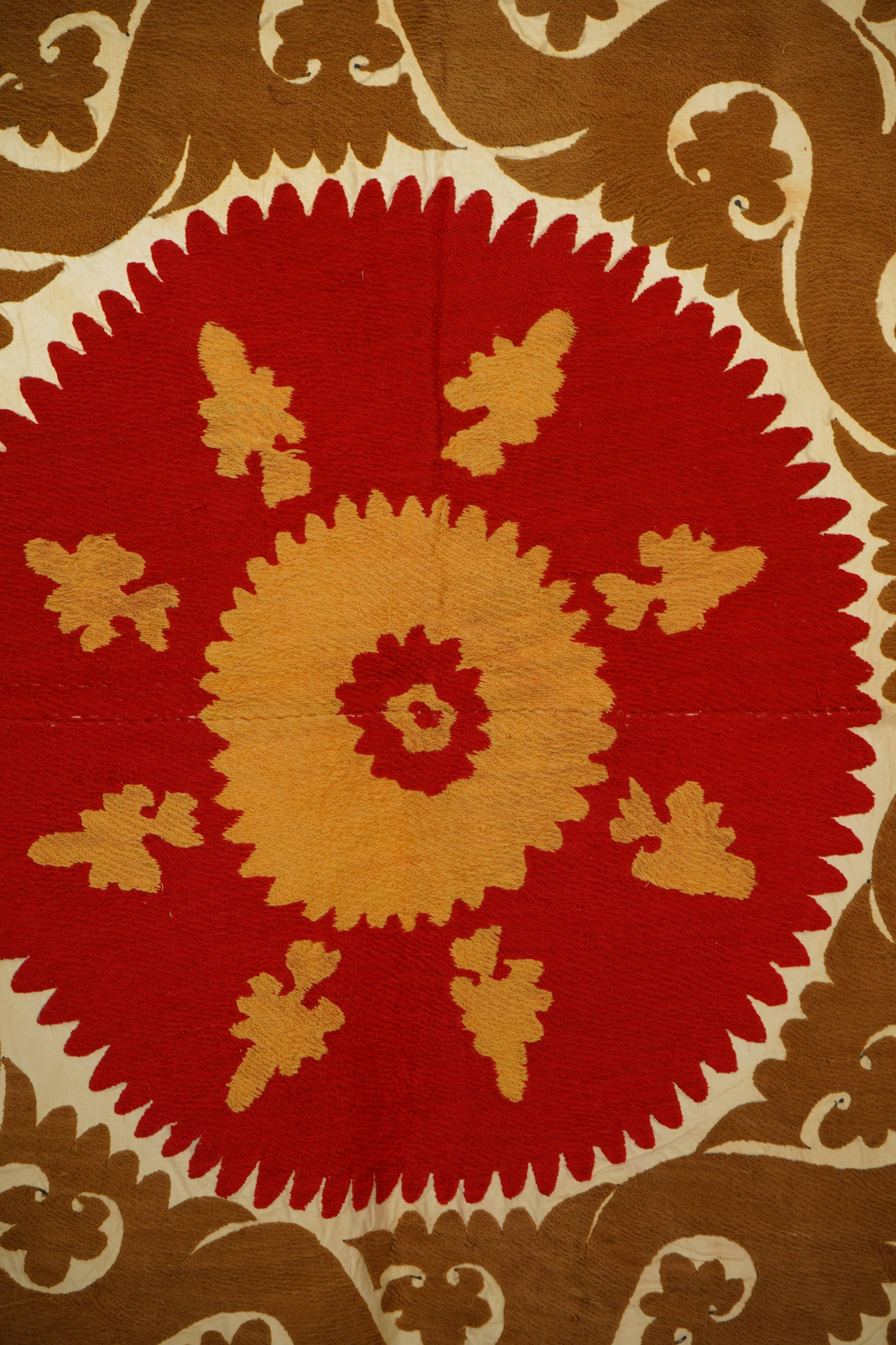 Vintage Turkish hand-knotted rug 152x158 cm