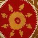 Tapis turc vintage noué à la main 152x158 cm