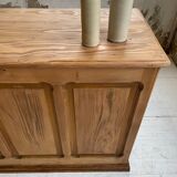 Pine shopping counter