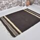 Vintage Anatolian Black Blanket Rug sku 1652