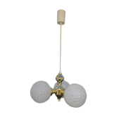 Chandelier vintage 3 balls