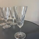 Flûtes verre reliefé