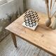Farmhouse table with spindle legs in oak and pine, 2.5m