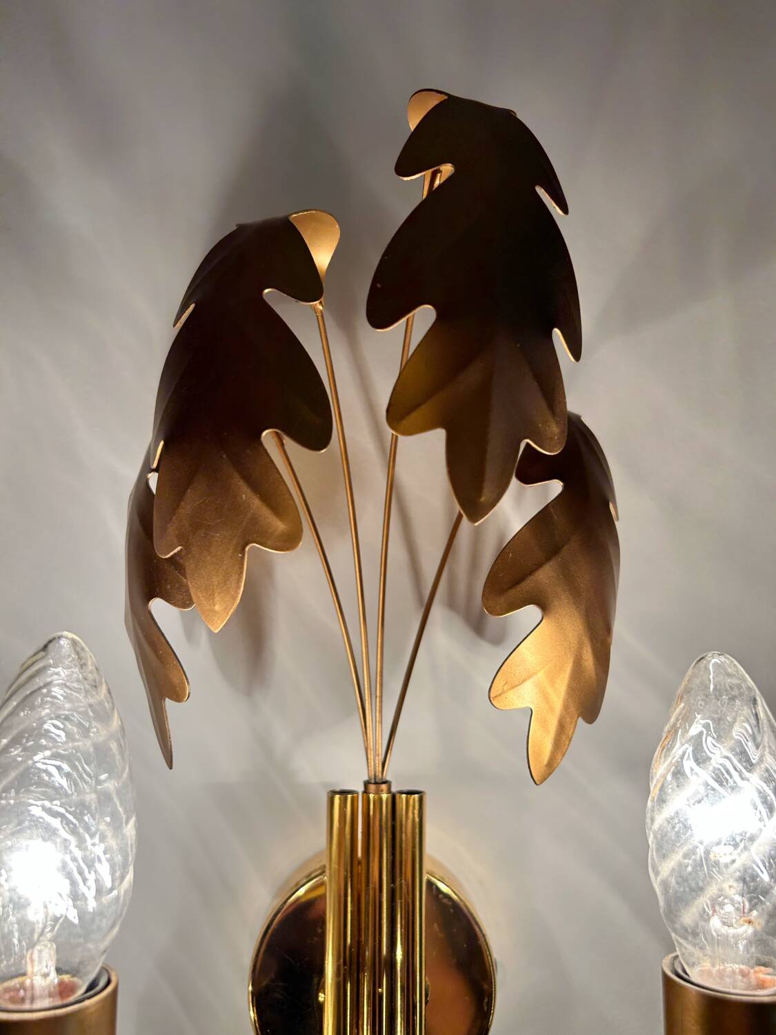 Naturalist wall lights from the 70s/80s (X2)