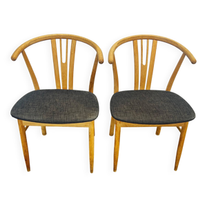paire de chaises scandinaves