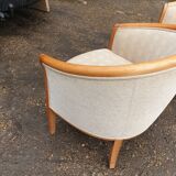 Pair of contemporary armchairs