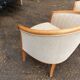 Pair of contemporary armchairs