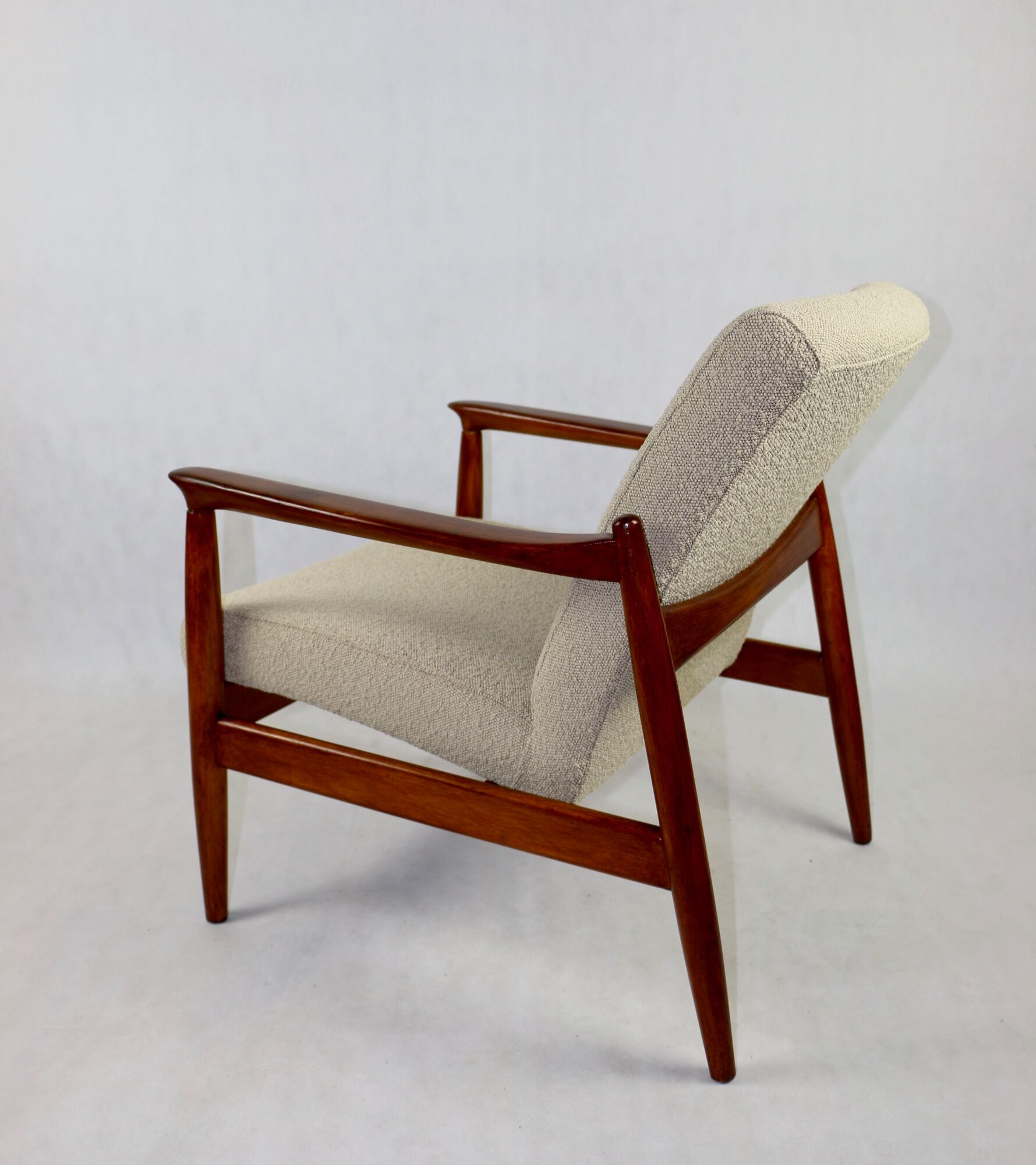Beige Boucle GFM-64 Armchair