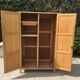 Armoire parisienne bois brut
