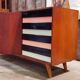 Sideboard U-460 by Jiri Jiroutek Rose and Grise
