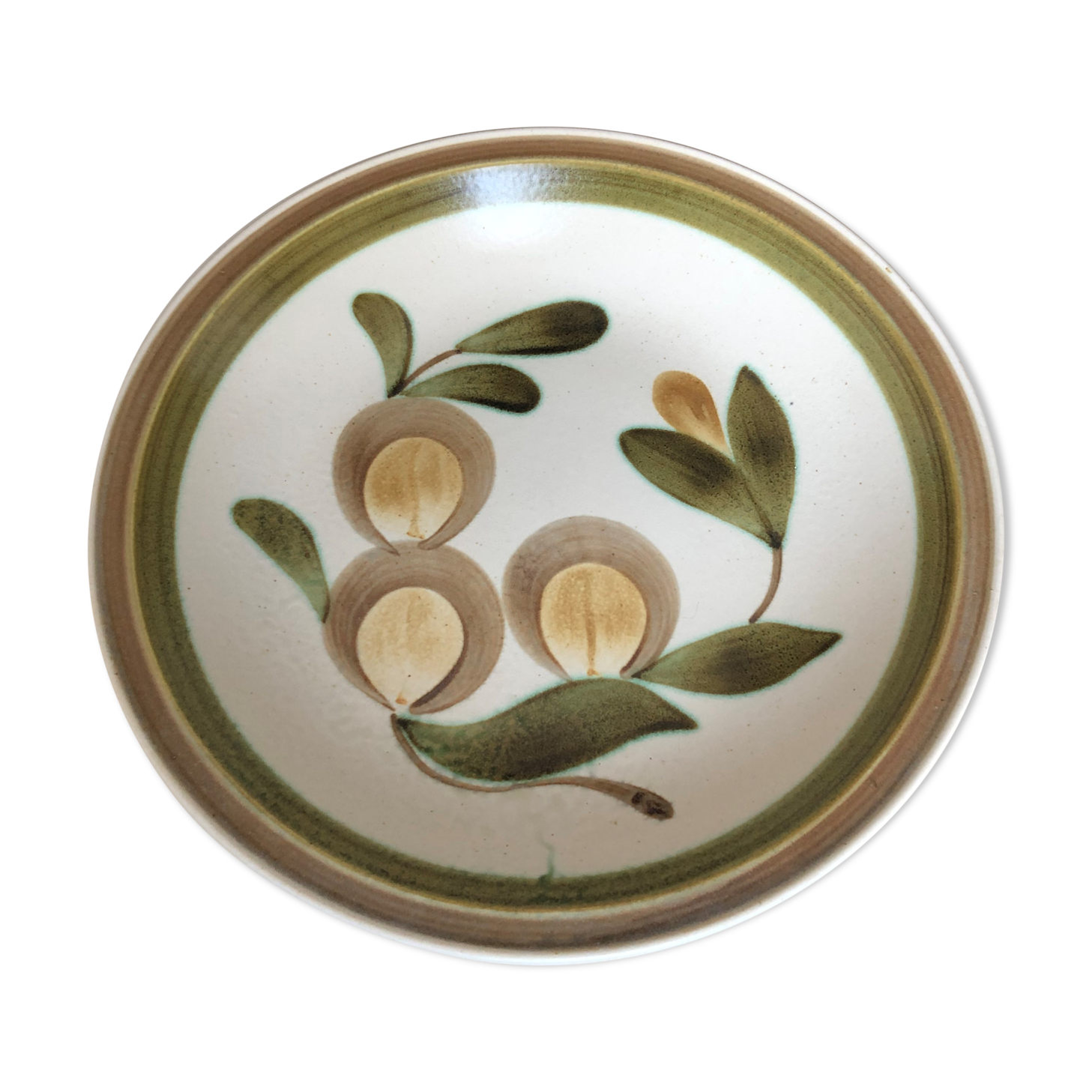 Large dish in Gien earthenware