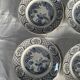 6 large Old Chelsea Furnivals dinner plates