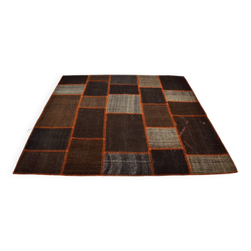 Tapis Kilim tribal vintage anatolien sku 3048