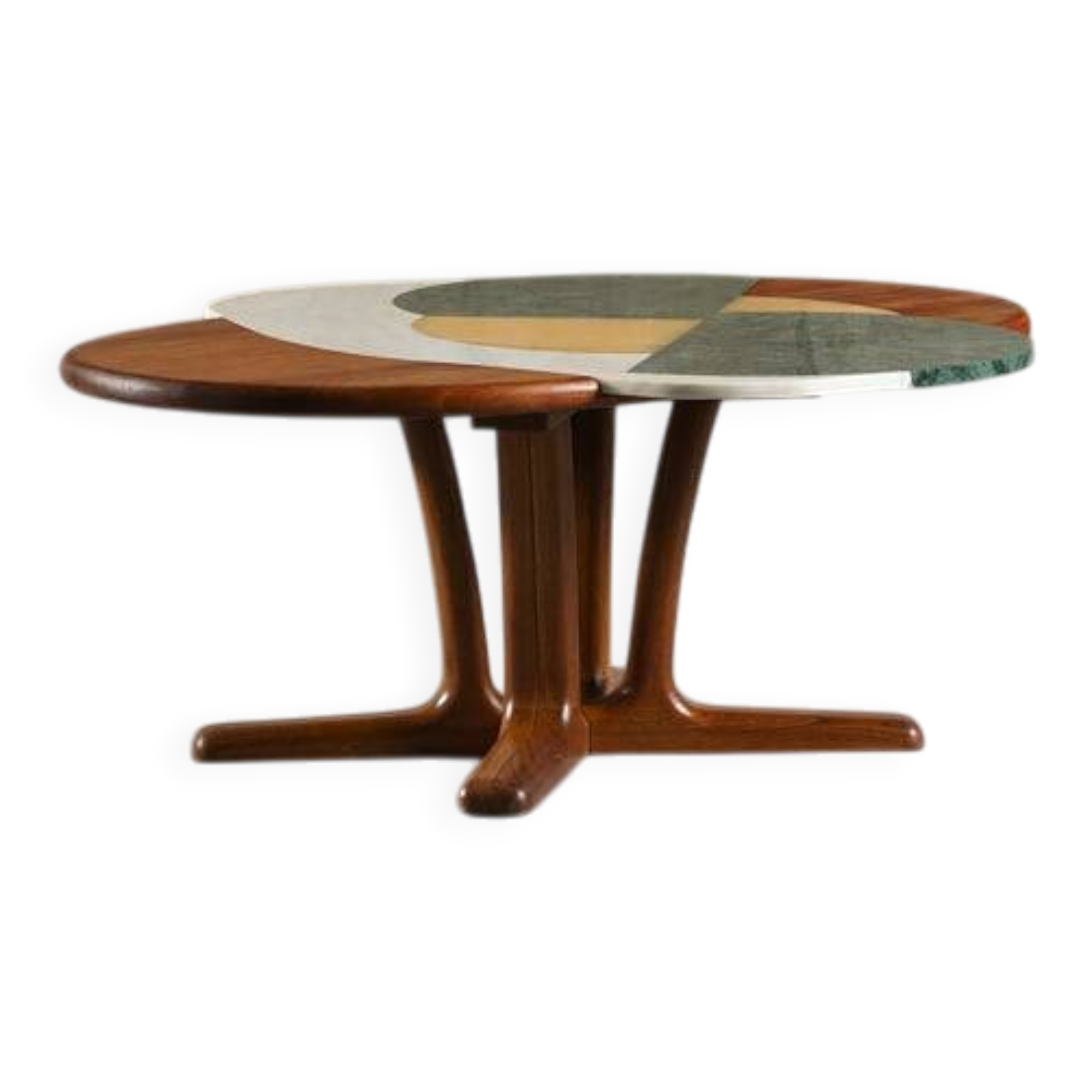 Kamikaze Egg Marble Coffee Table by Corina Olaru, Romania, 2023