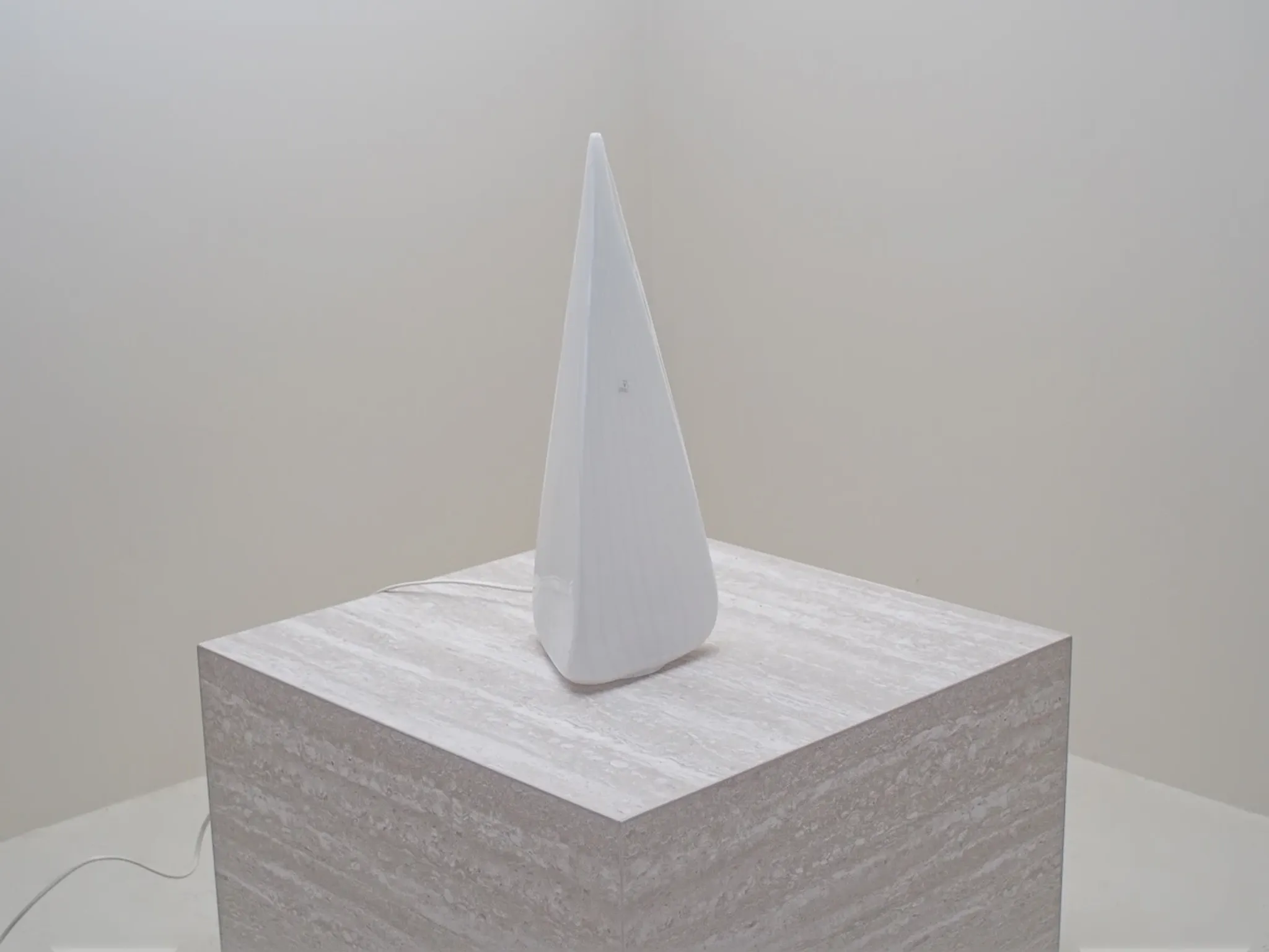 Conical lamp in Murano for Lino Tagliapietra