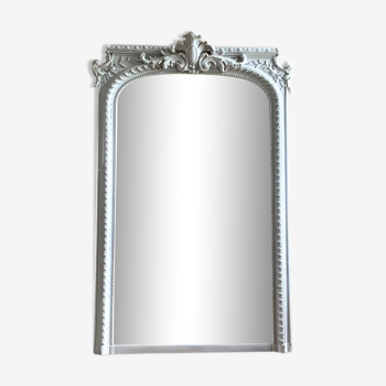 Mirror fireplace trumeau antique, 161x102 cm