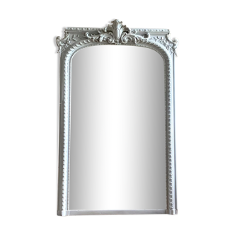 Mirror fireplace trumeau antique, 161x102 cm