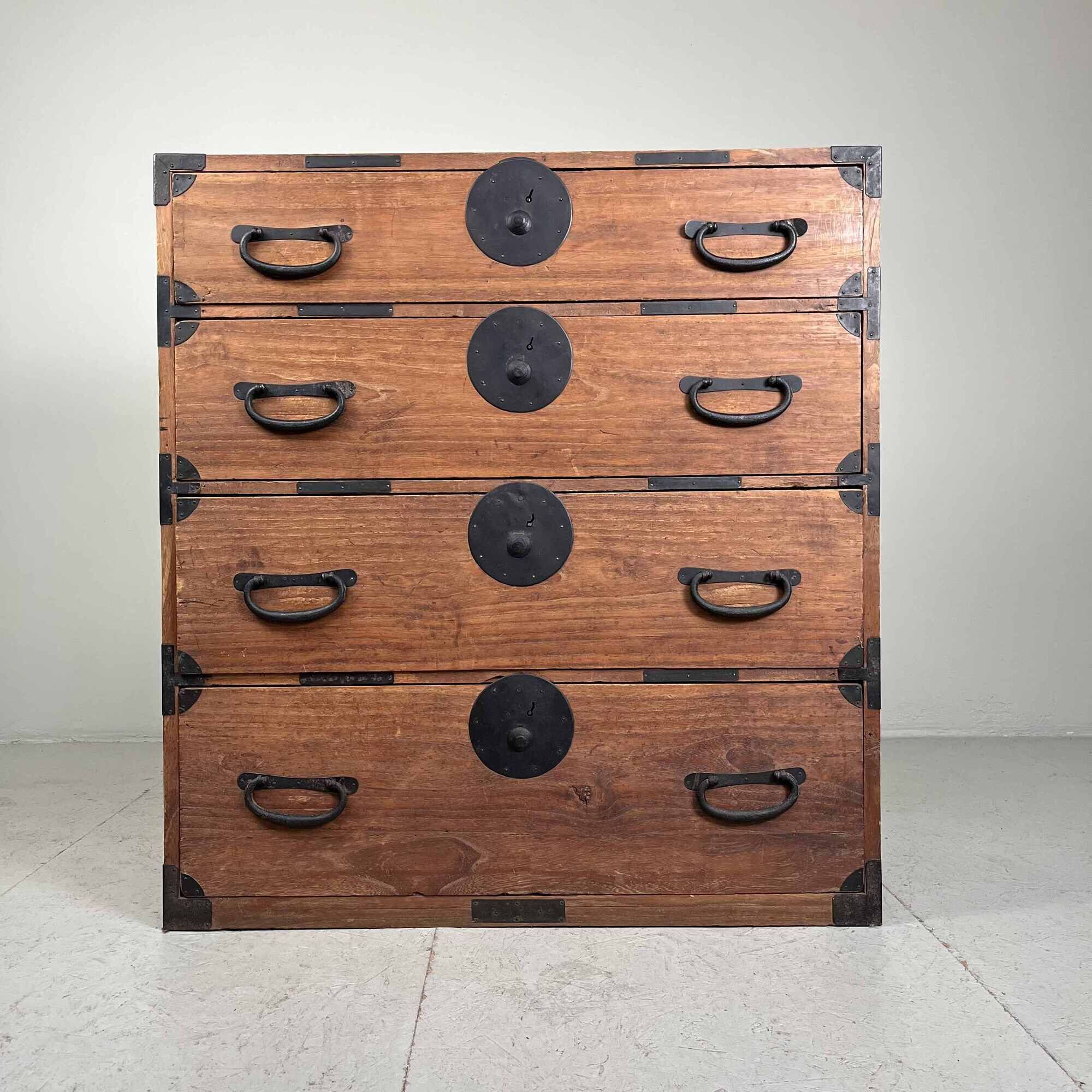 Japanese Kimono Tansu ladenkast Taishō (1912-1926)