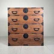 Commode japonaise Tansu ladenkast Taishō (1912-1926)