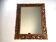 Renaissance style mirror in carved wood