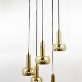 Bakalowits Lustré et Cristaux Suspension à Cinq Bras en Cascade, Autriche