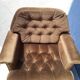 Pair of velvet armchairs