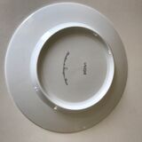 Plate limoge decoration lalique