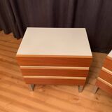 Ensemble de deux commodes Interlübke, Allemagne, années 1970.